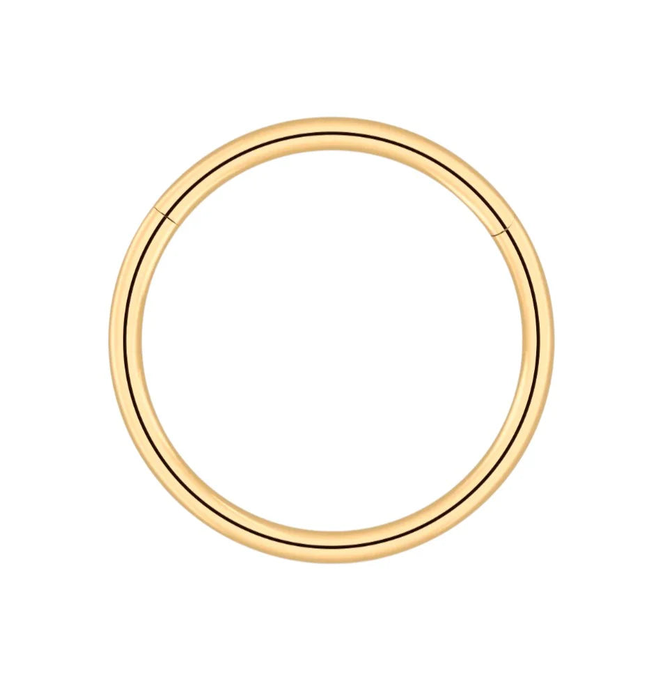 1.2 10mm Titanium Clicker Gold